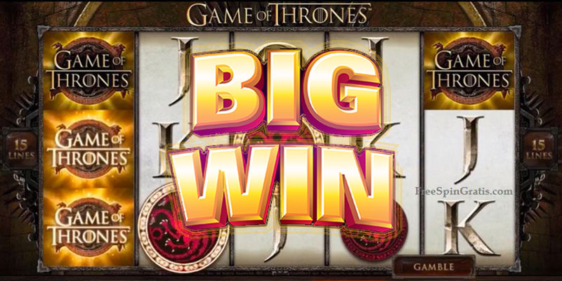 Game Of Thrones Slot Win